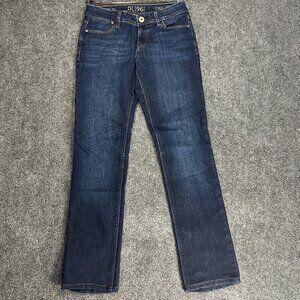 DL1961 Jeans Womens 26 Coco Curvy Straight Cotton Blend Pockets